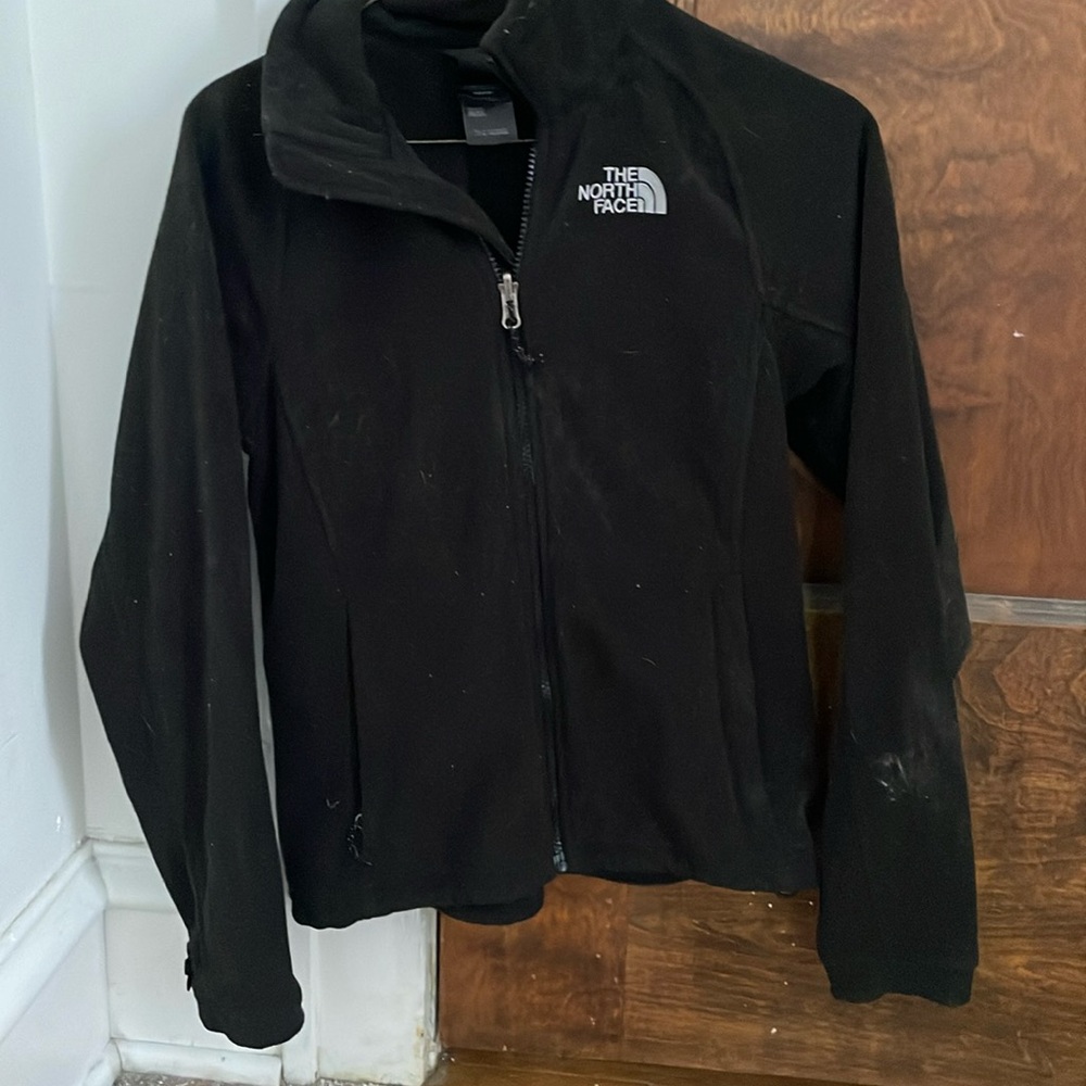 North face jacket, black, size XS